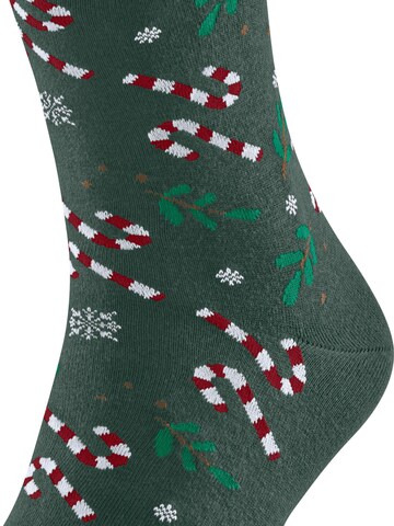 FALKE Socken 'Gift Blizzard'‌‌‌‌‌‌‌‌ in Grün: Vorderseite