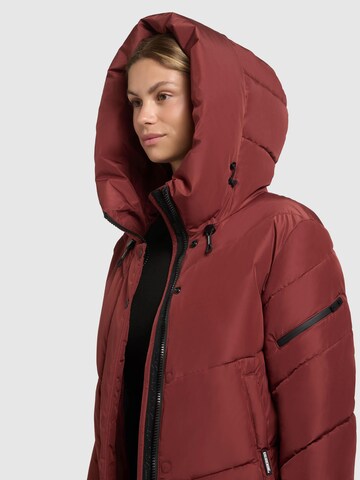 Manteau d’hiver 'Jange-YM' khujo en rouge