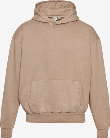 Sweat-shirt Karl Kani en beige : devant