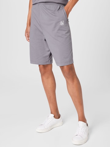 SikSilk - Ropa para correr en gris