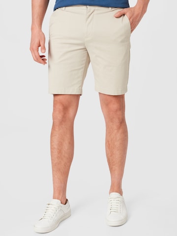 Skinny Pantalon chino Dockers en beige : devant