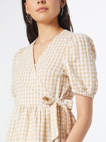 Monki Dress in Beige