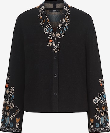 IVKO Woman Strickjacke in Schwarz: Vorderseite