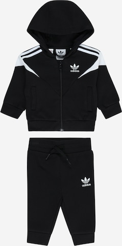 ADIDAS ORIGINALS Trenirka za tek 'Rekive ' | črna barva: sprednja stran