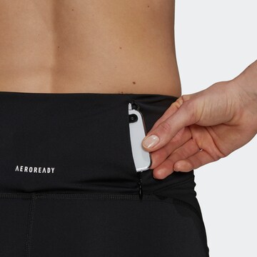 ADIDAS SPORTSWEAR Skinny Sportshorts 'Own The Run' in Schwarz