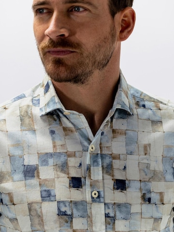 State of Art Regular fit Overhemd in Blauw