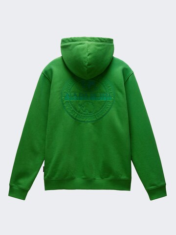 NAPAPIJRI Sweatshirt ' B-Kander ' in Green