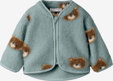 NAME IT Bluza polarowa 'NBMORLAJ' w kolorze zielony: przód