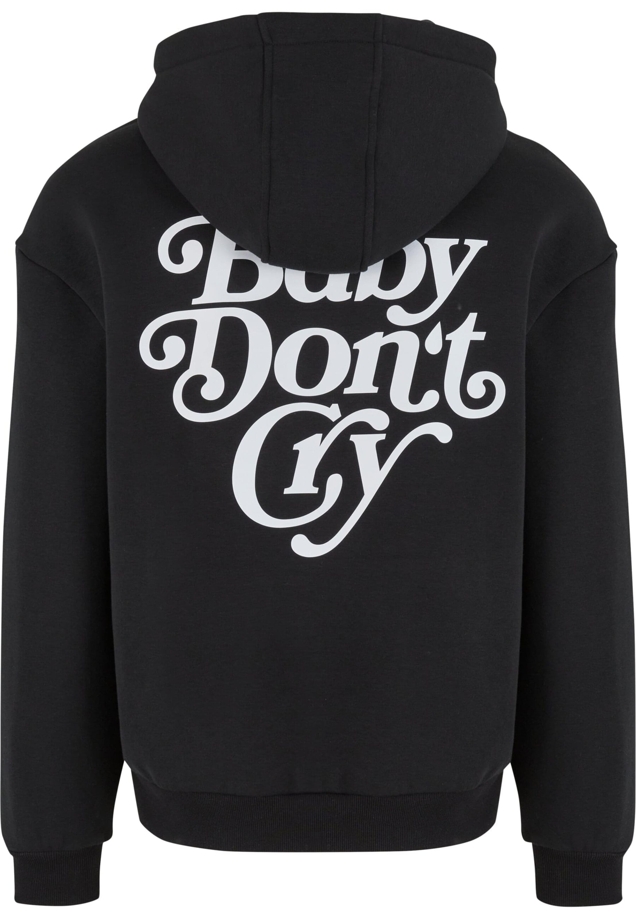 MT Upscale Sweatshirt 'Baby Don‘t Cry' in Black