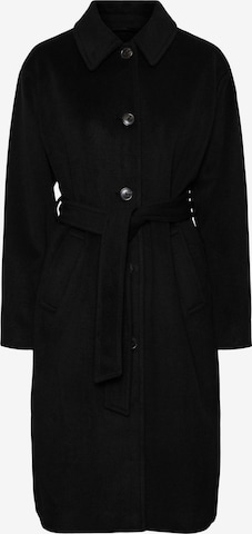 VERO MODA Between-Seasons Coat 'TRIBECA' in Black: front