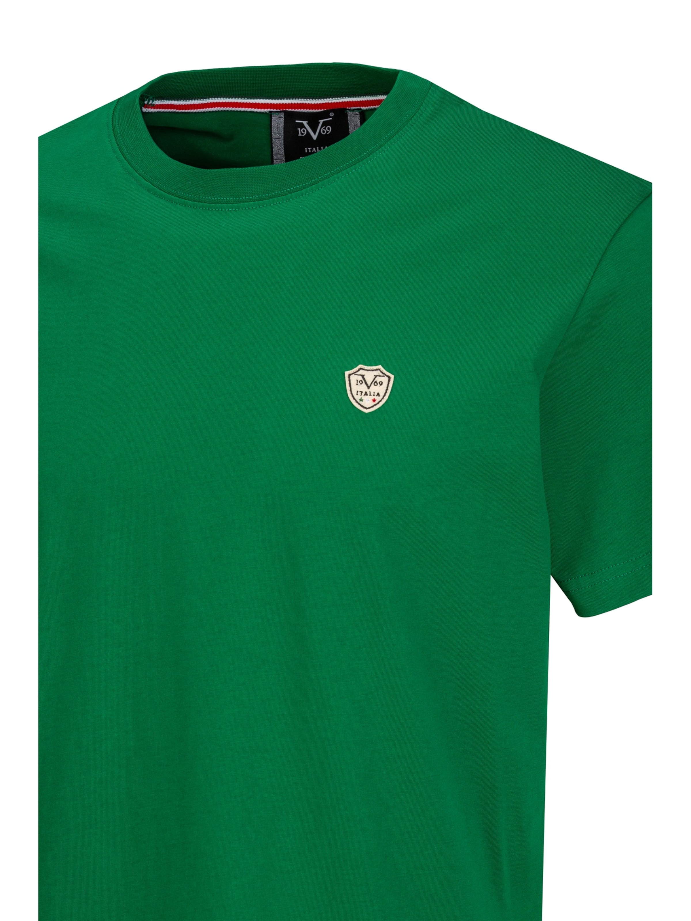 19V69 ITALIA T-Shirt 'Rafael' in Grün
