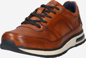 bugatti - Zapatos con cordón 'Cunio' en marrón: frente