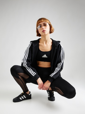 ADIDAS ORIGINALS Ζακέτα φούτερ 'Adicolor Classics 3-Stripes ' σε μαύρο