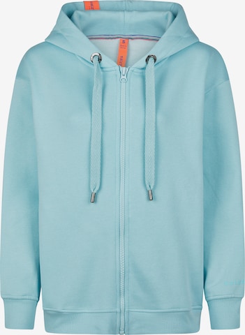 Veste de survêtement 'Tope' salzhaut en bleu : devant