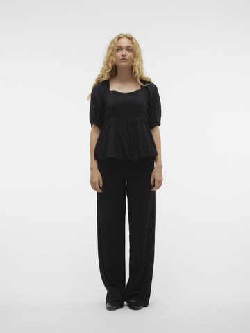VERO MODA Shirt 'LUCINDA' in Schwarz