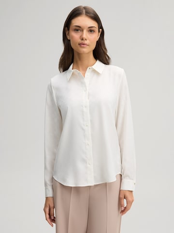 JOOP! Blouse in Wit: voorkant