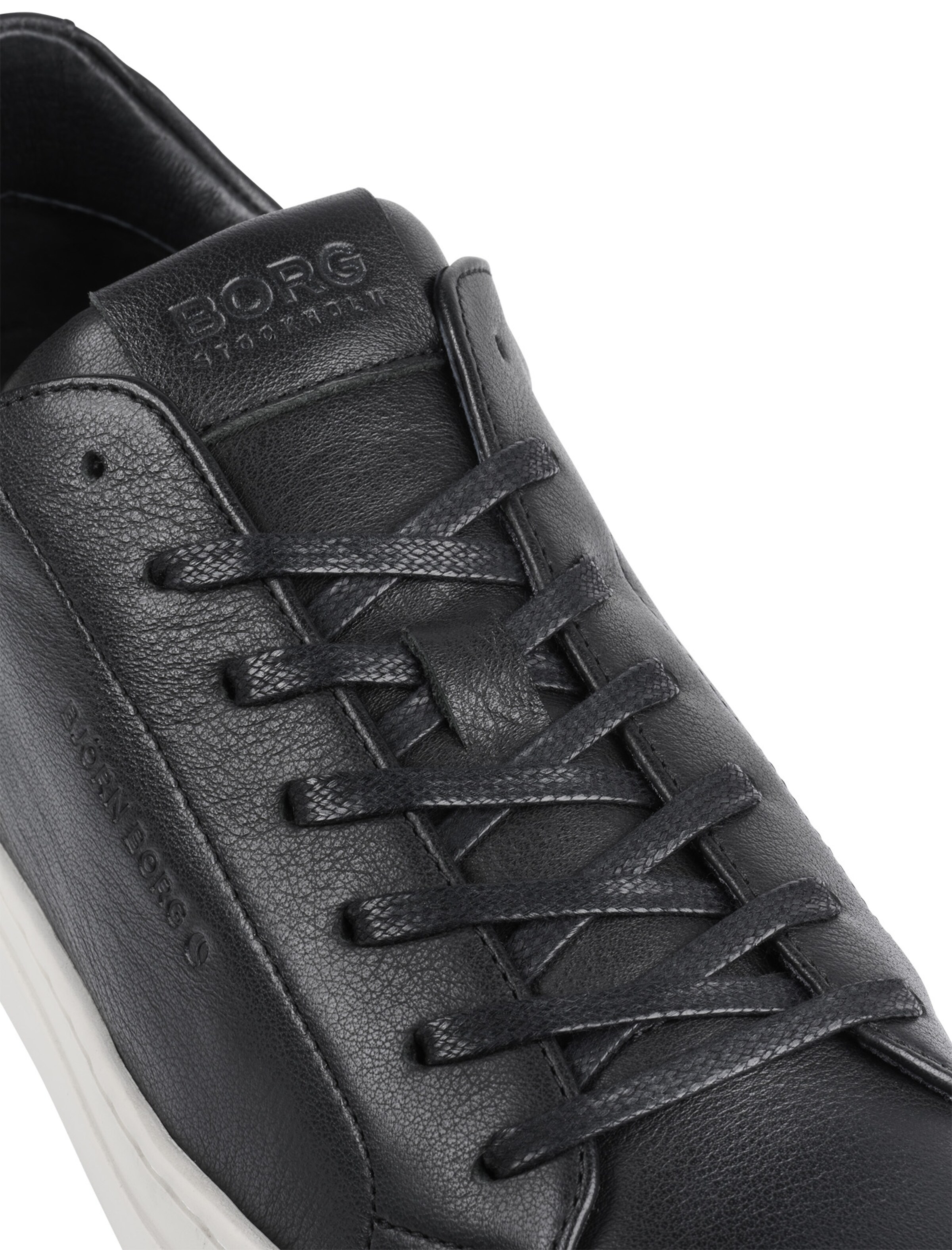 BJÖRN BORG Buty sportowe 'SL100 Lea' w kolorze czarny