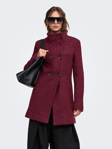 Cappotto di mezza stagione 'NEWSOPHIA' di ONLY in rosso: frontale