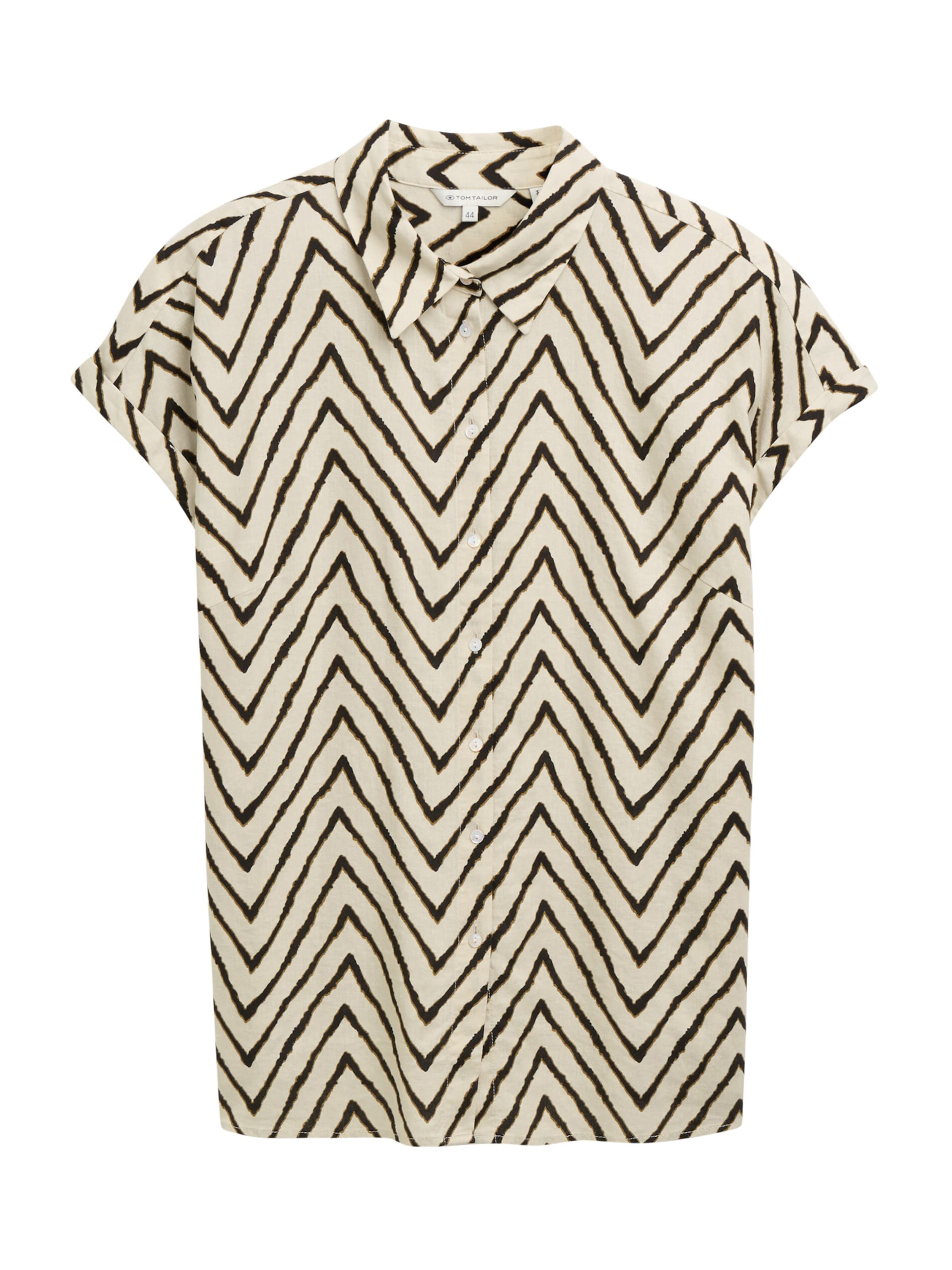 Tom Tailor Women + Blouse in Beige: front