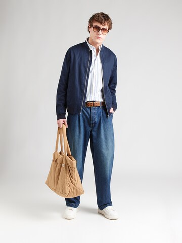 Bruun & Stengade Přechodná bunda 'Izaro' – modrá