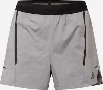 Regular Pantaloni sport 'D4T Pro Series Adistrong' de la ADIDAS PERFORMANCE pe gri: față