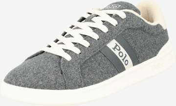Polo Ralph Lauren Sneakers in Grey: front