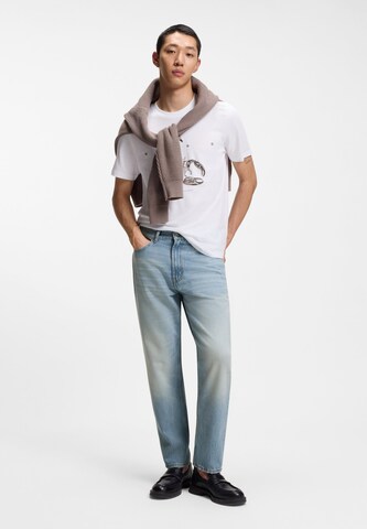 HUGO Tapered Jeans 'Hugo' in Blue