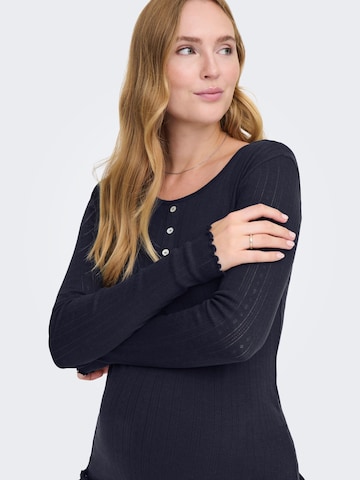Only Maternity Shirt 'OLMVISTA' in Blue