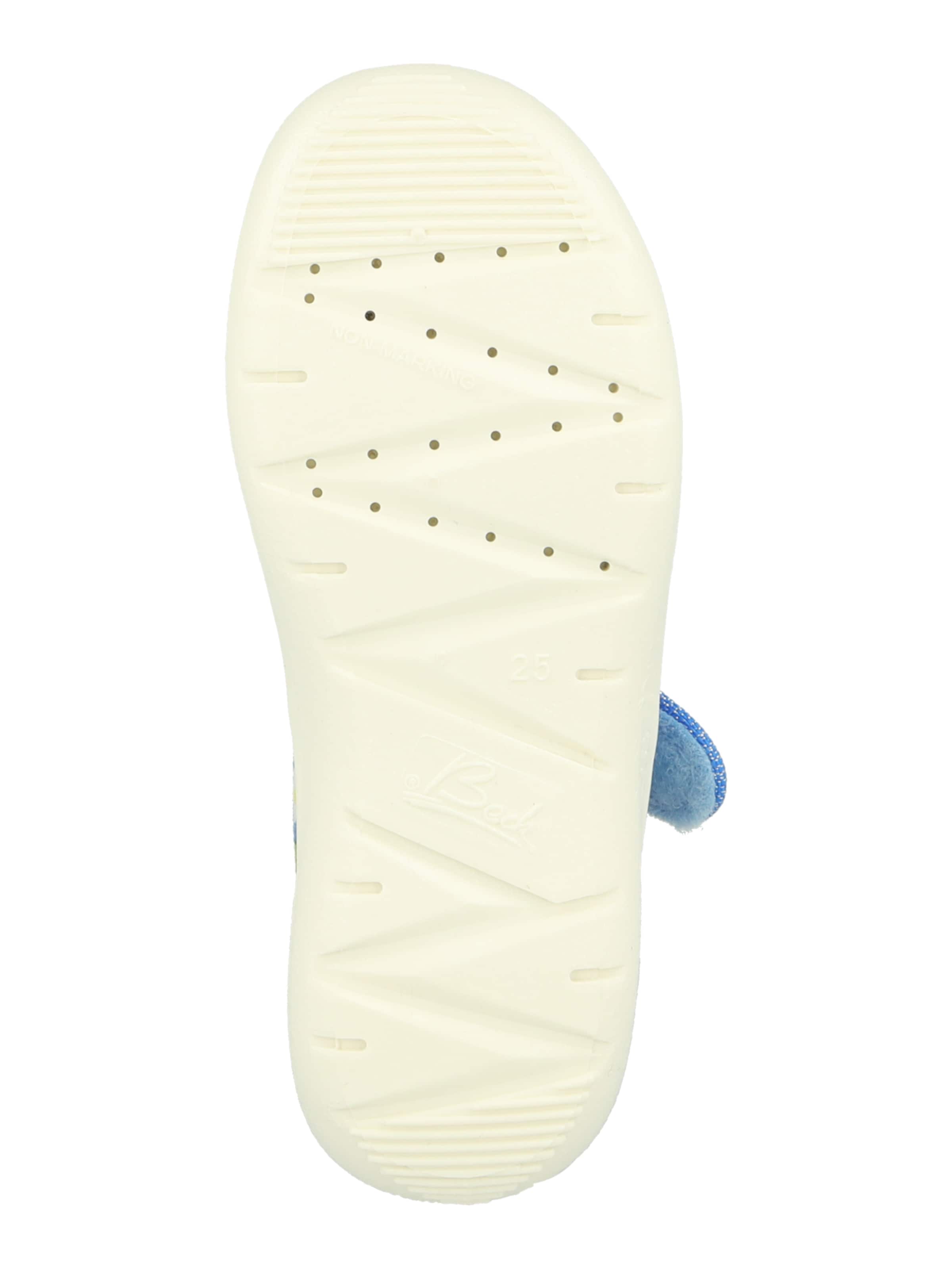 BECK Pantofle 'Erdbeere' – modrá