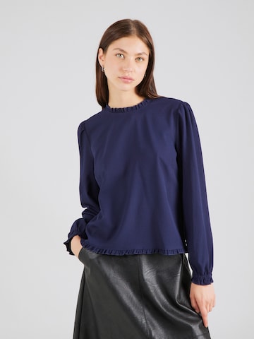 ABOUT YOU Blouse 'Hannelore' in Blue: front