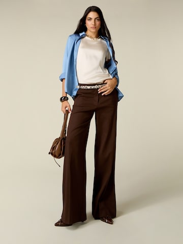 Baggy Pantaloni di oltre in marrone