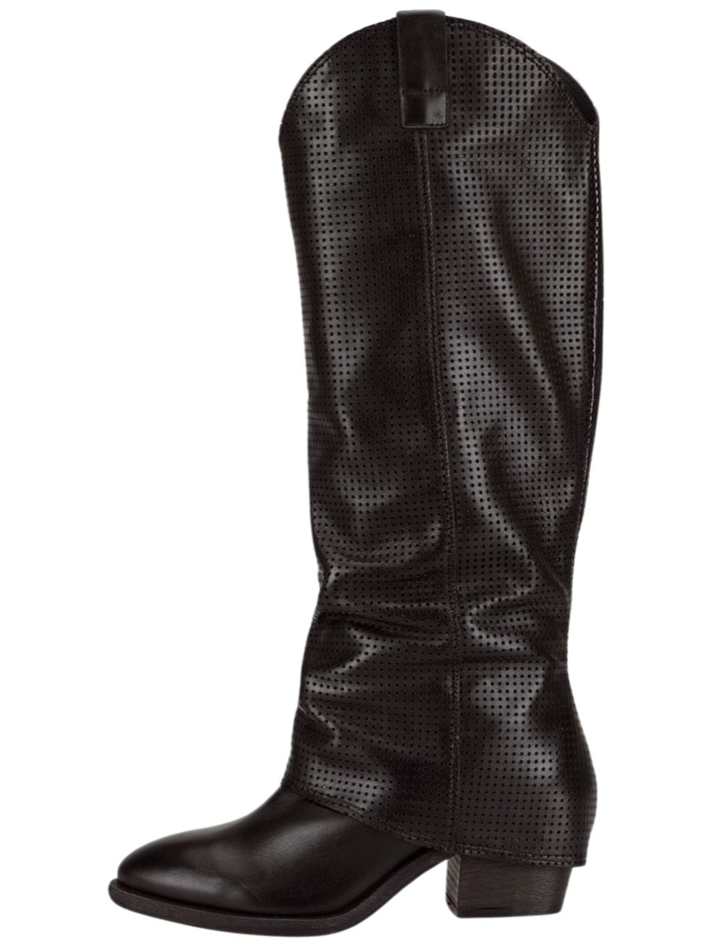 FELMINI Cowboylaarzen in Zwart