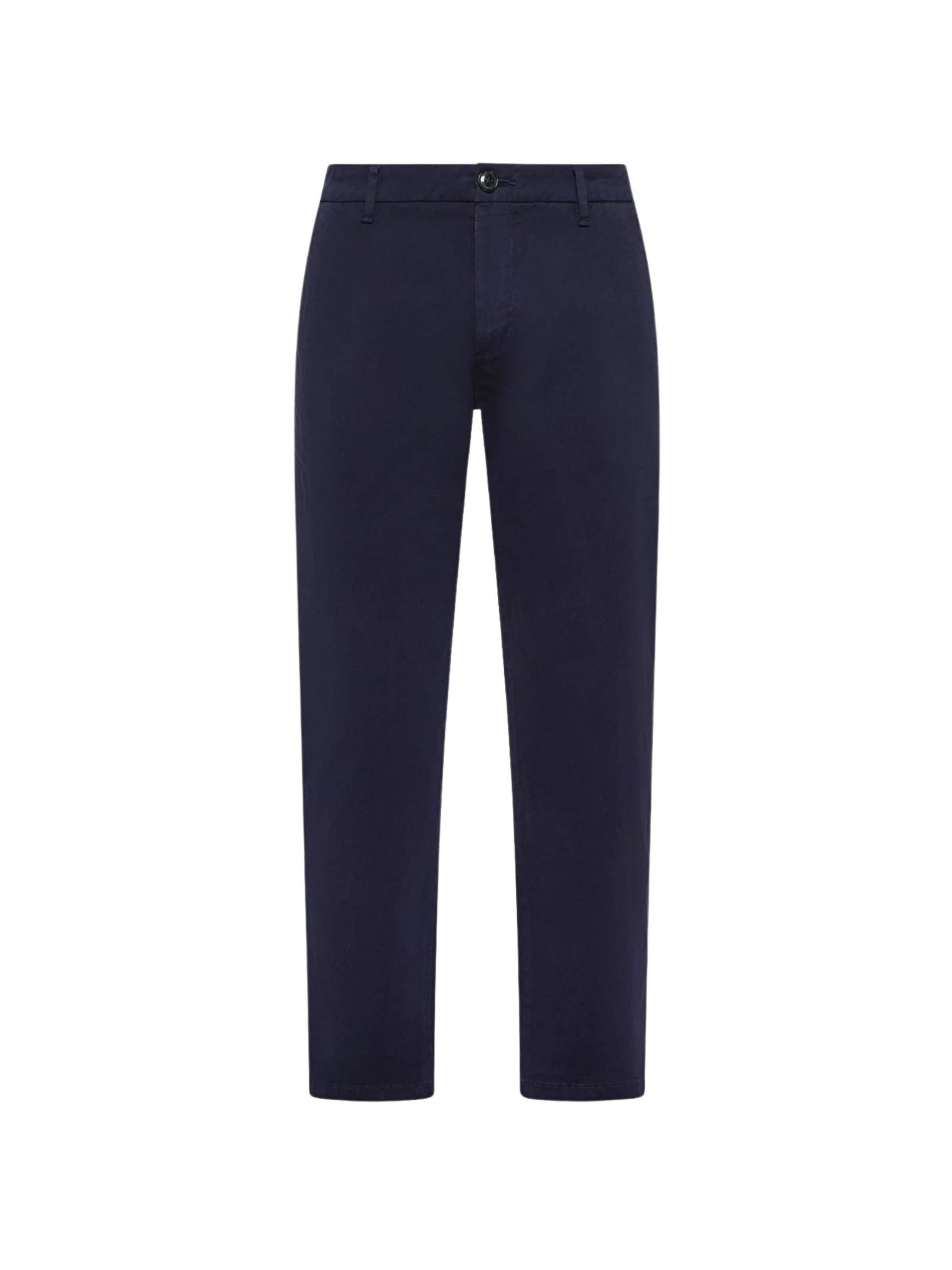 SUN68 Chino 'P45101' in Blauw: voorkant