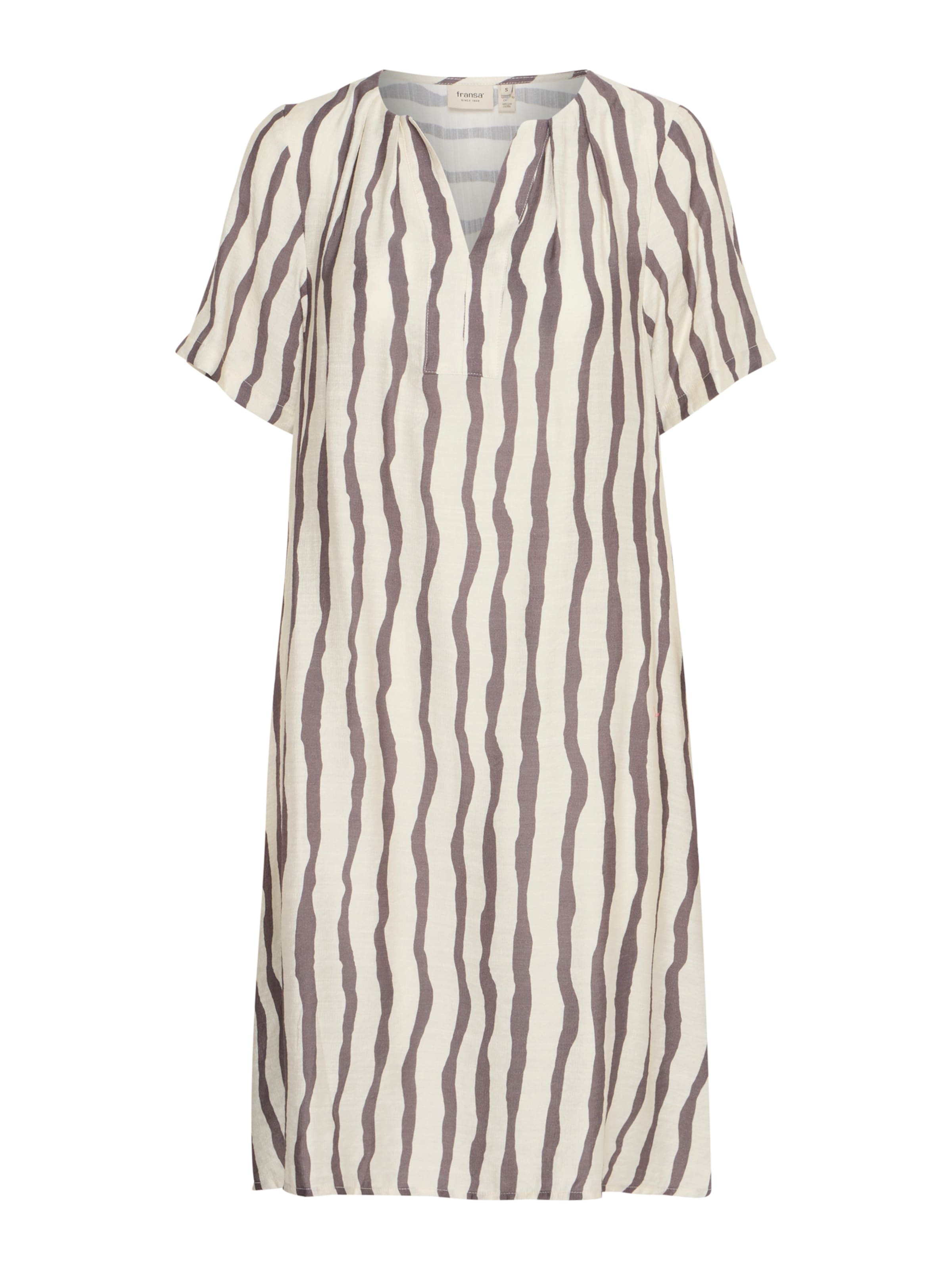 Fransa Letné šaty 'FRAriana' - Biela: predná strana