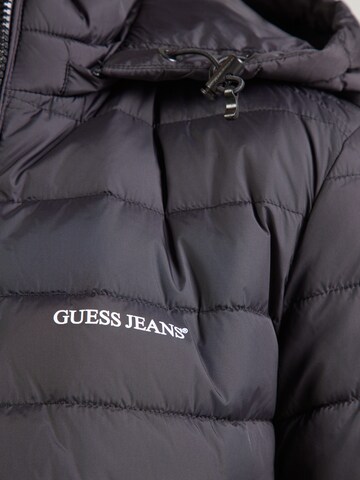 GUESS JEANS Φθινοπωρινό και ανοιξιάτικο μπουφάν σε μαύρο