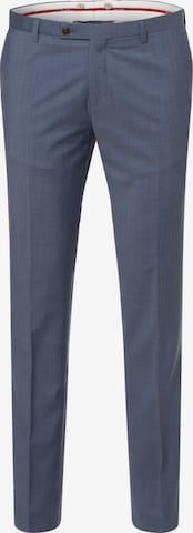 CG CLUB OF GENTS Slim fit Pleated Pants 'Pascal' in Blue: front