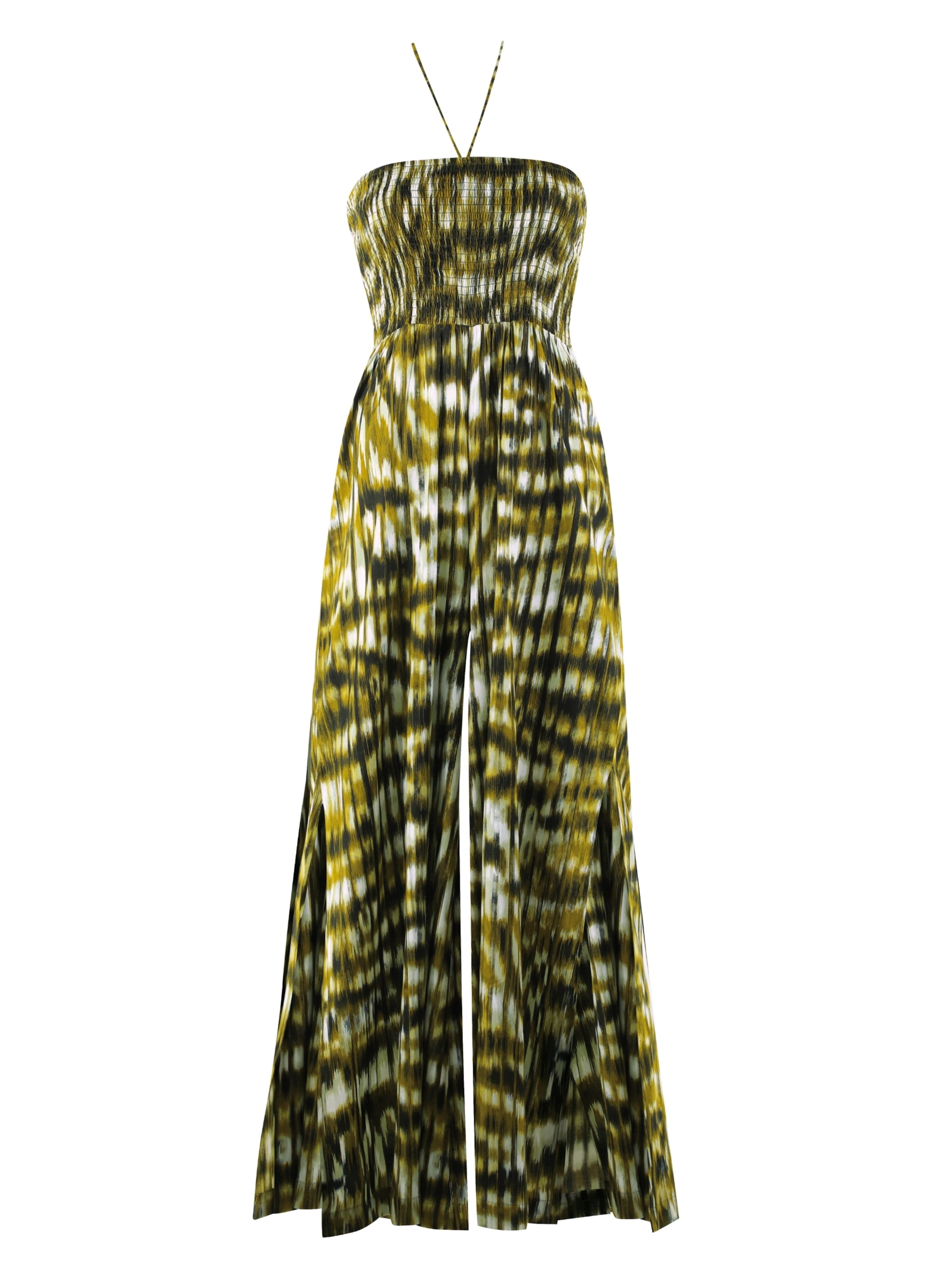 SUNFLAIR Jumpsuit in oliv / schwarz / weiß, Produktansicht