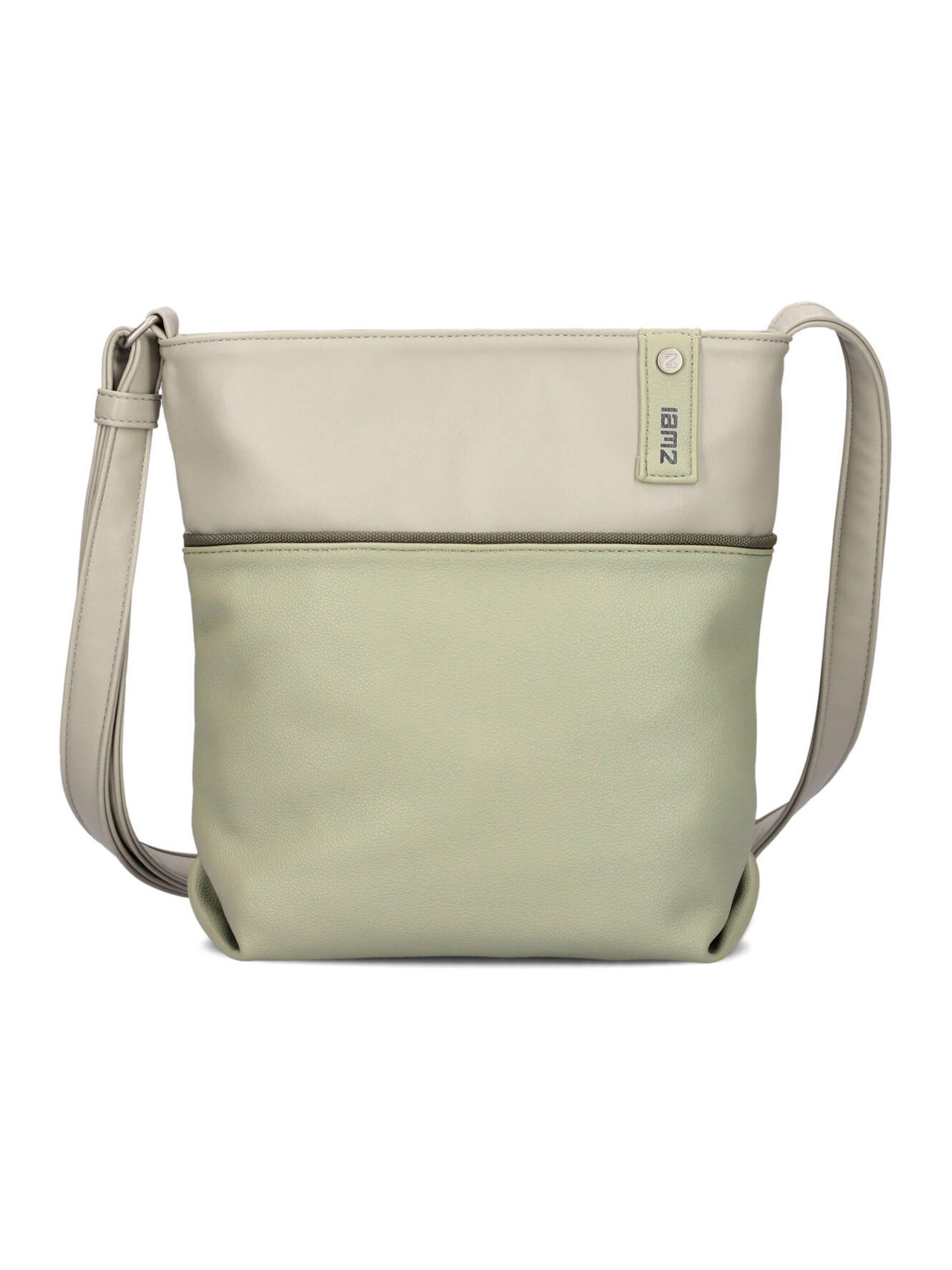 ZWEI Handtasche 'JANA J10'‌‌‌‌‌ in Grün: Vorderseite