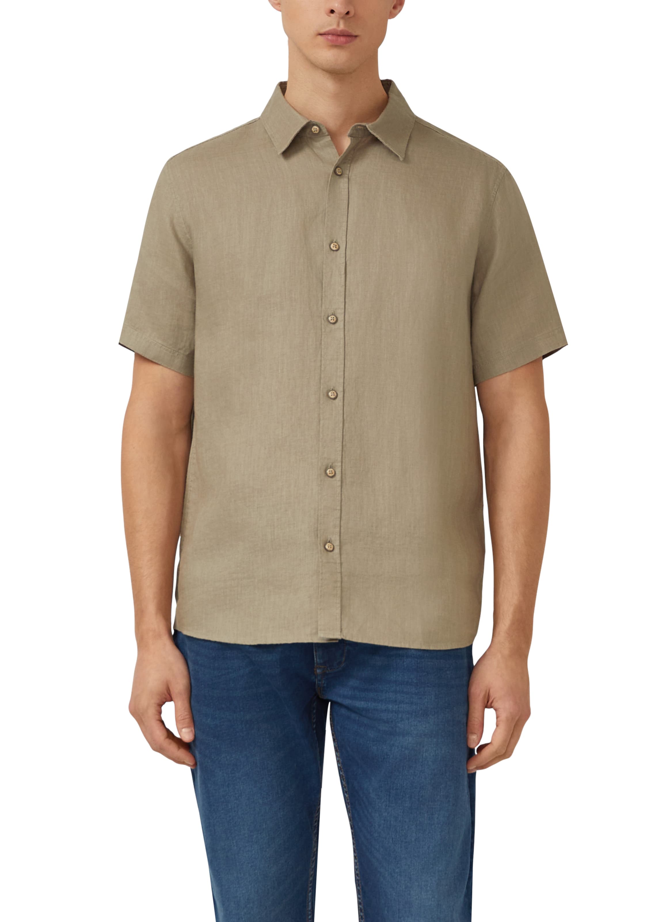 Coupe regular Chemise s.Oliver en vert