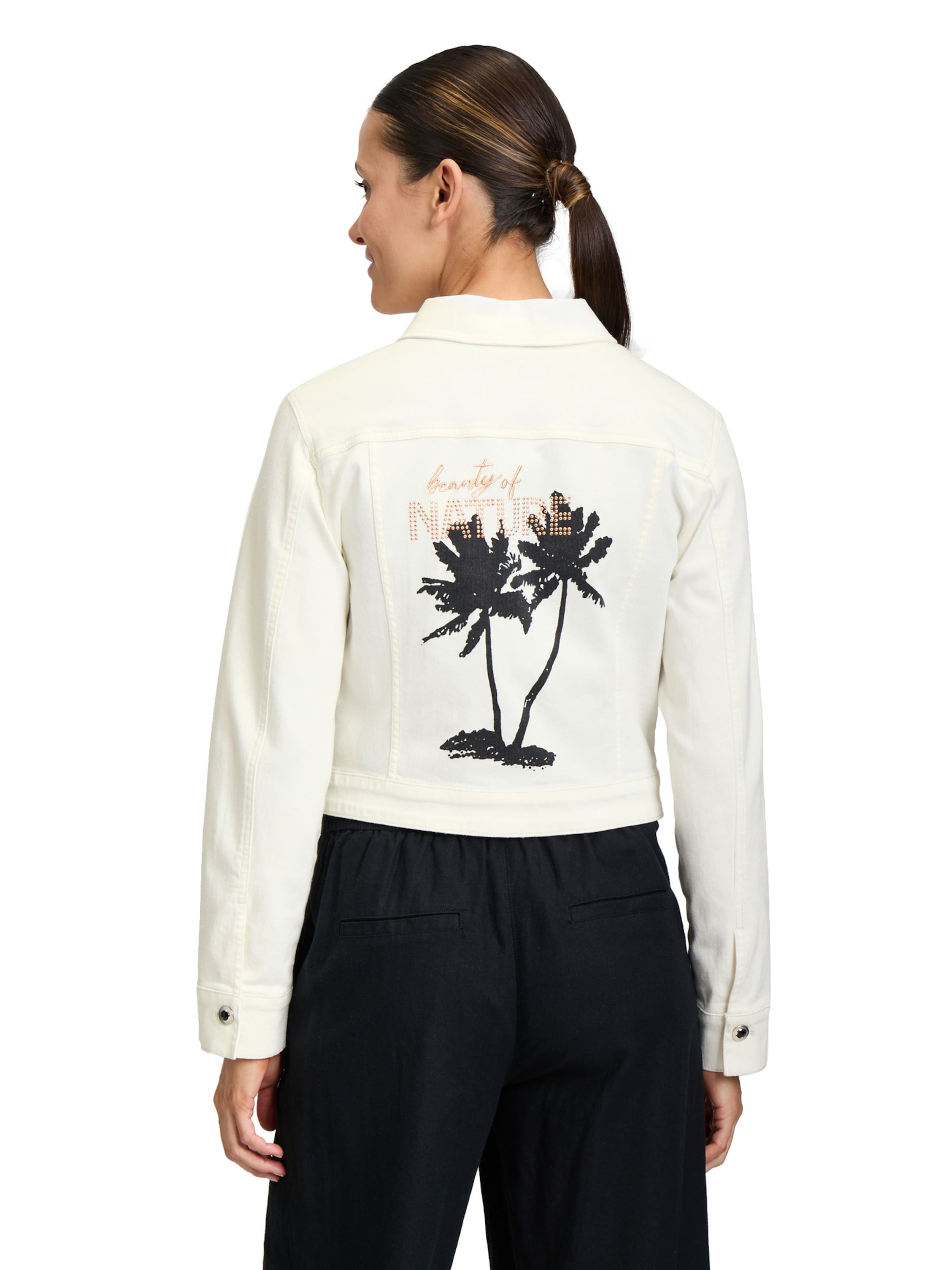 Giacca di mezza stagione di Betty Barclay in bianco: frontale