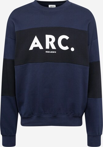 !Solid Sweatshirt 'Caius' in Blauw: voorkant