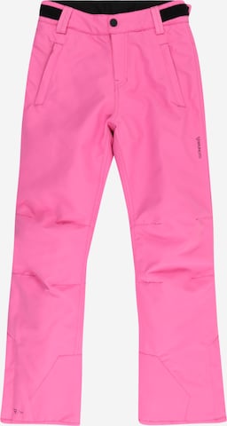 Brunotti Kids Обычный Штаны в спортивном стиле 'Belladonny Girls Snow Pant' в Ярко-розовый: спереди