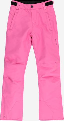 Regular Pantalon outdoor 'Belladonny Girls Snow Pant' Brunotti Kids en rose : devant