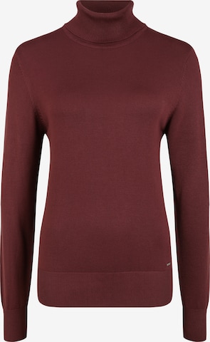 Oxmo Rollkragenpullover 'Wina' in Braun: predná strana