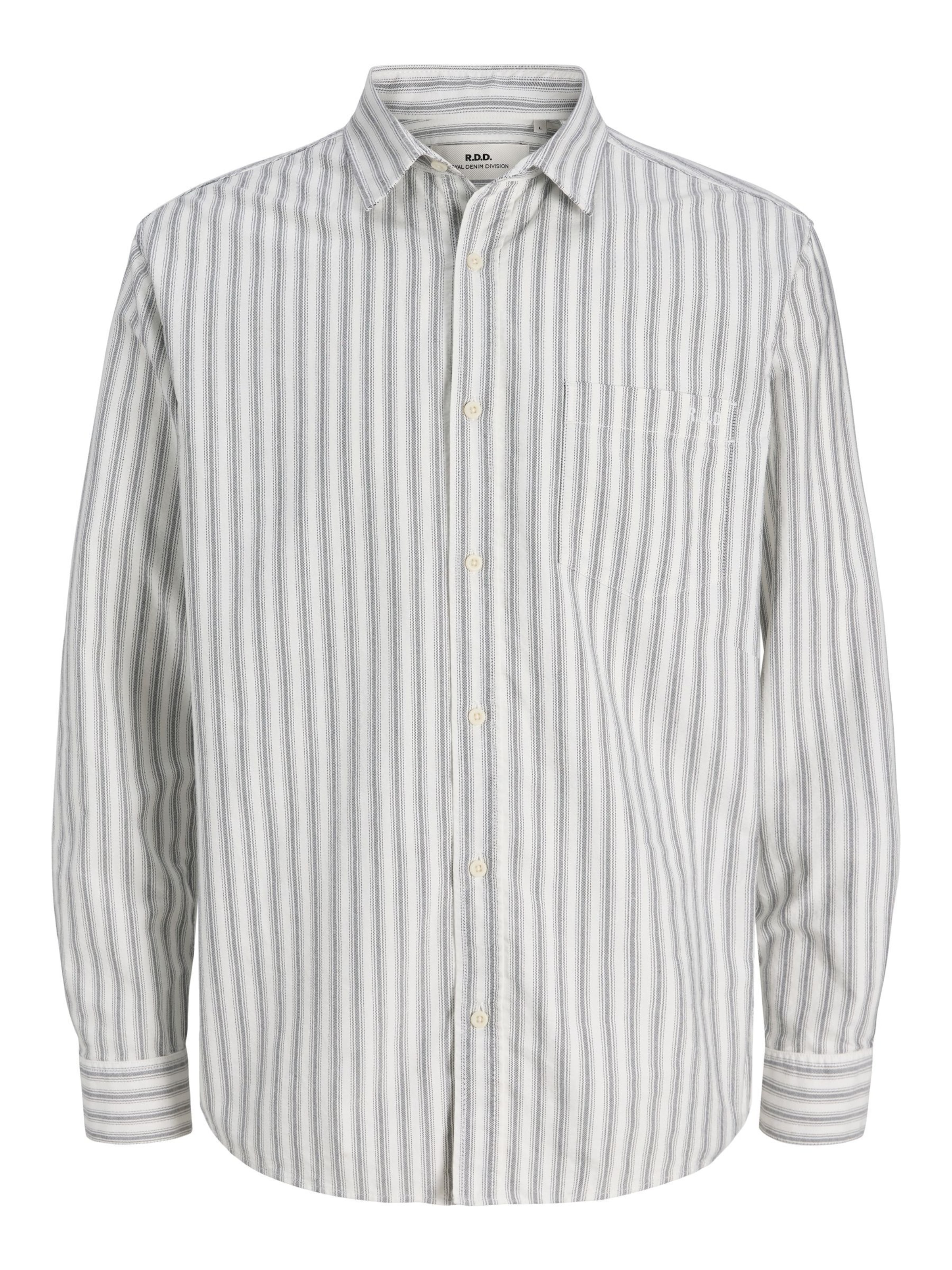 Chemise 'RDDLESNER' JACK & JONES en bleu : devant