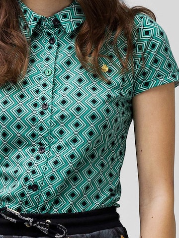 4funkyflavours Blouse 'Testin Me' in Green