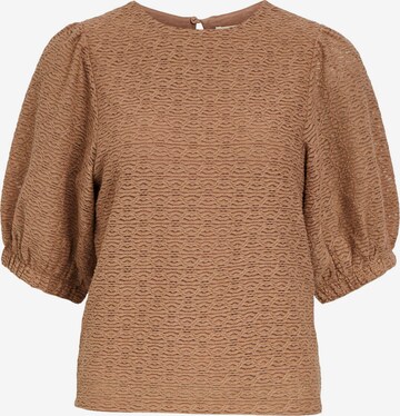 OBJECT Blouse 'CHELLA' in Brown: front