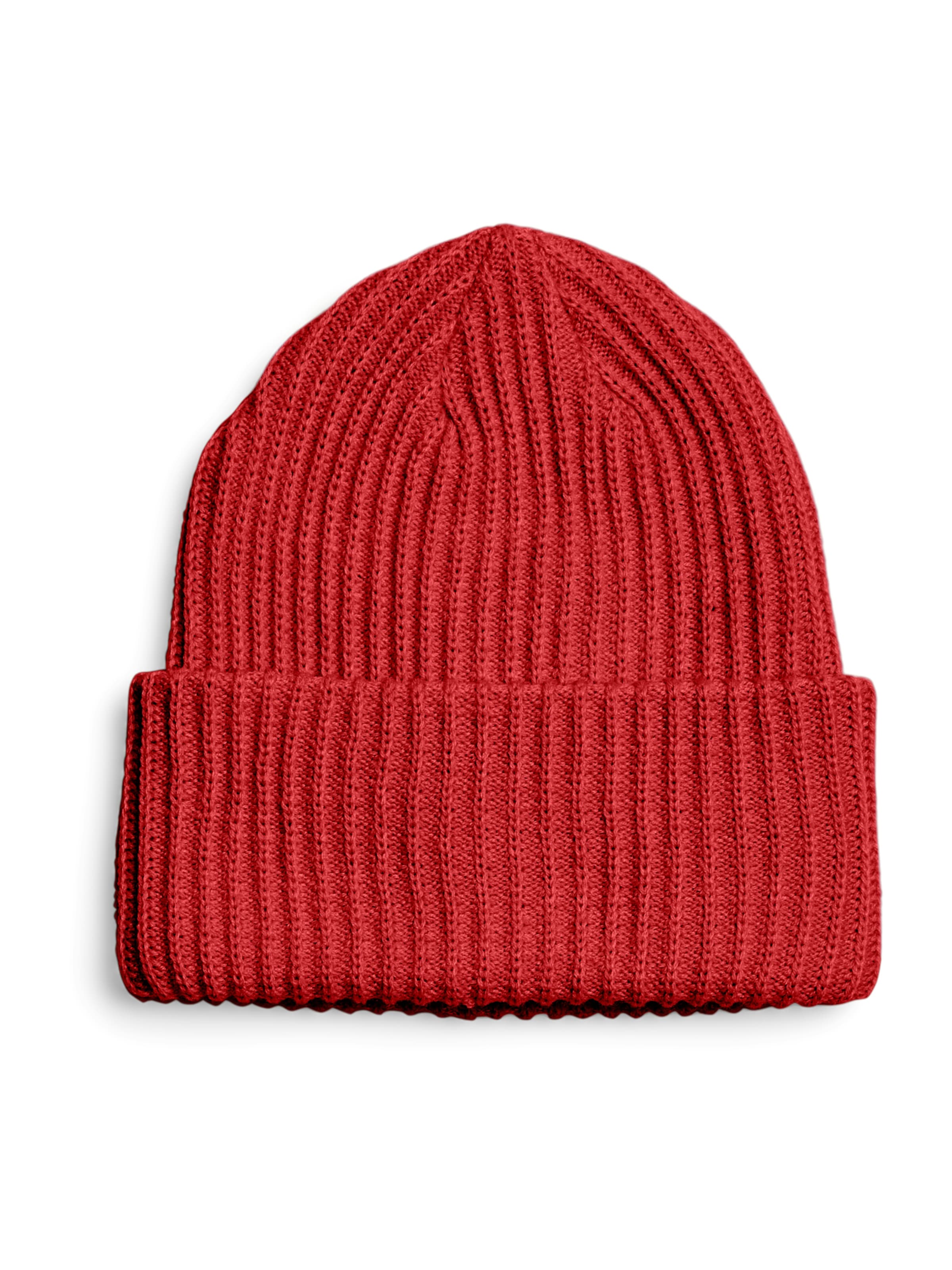 PIECES - Gorros 'PCHEXO' em vermelho: frente