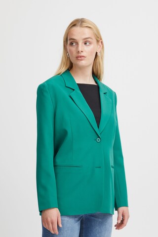 Blazer 'Lexi' di ICHI in verde: frontale