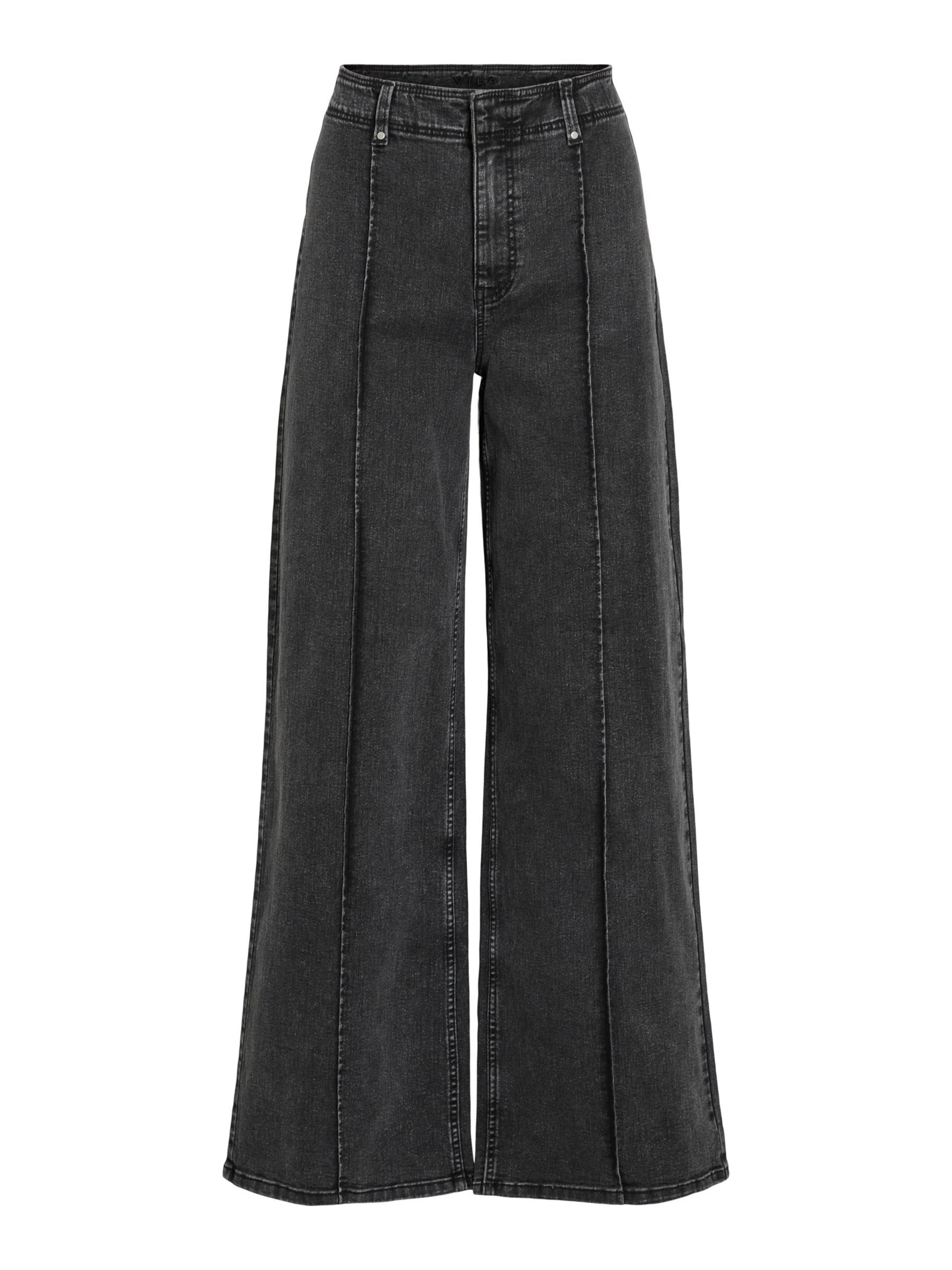 Flared Jeans 'VIALBA' di VILA in grigio: frontale